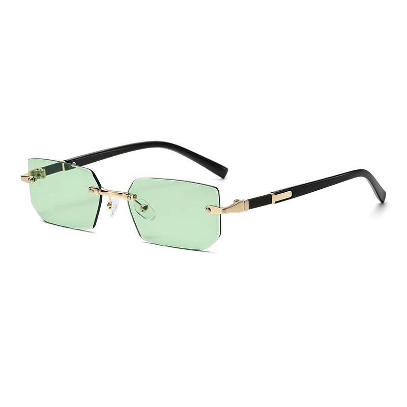 The Rimless Rectangle Sunglasses