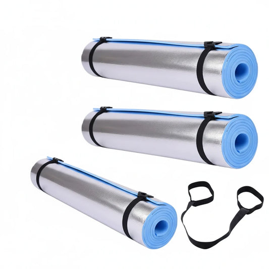 Waterproof Thickened Yoga & Fitness Mat – Aluminium Core