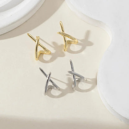 The Cross Stud Earrings