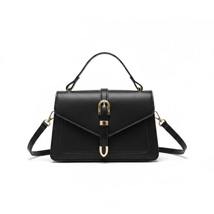 Sleek Flap Crossbody Bag