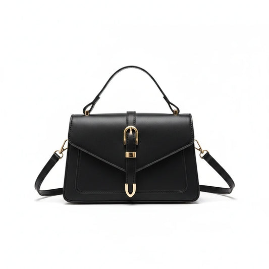 Sleek Flap Crossbody Bag