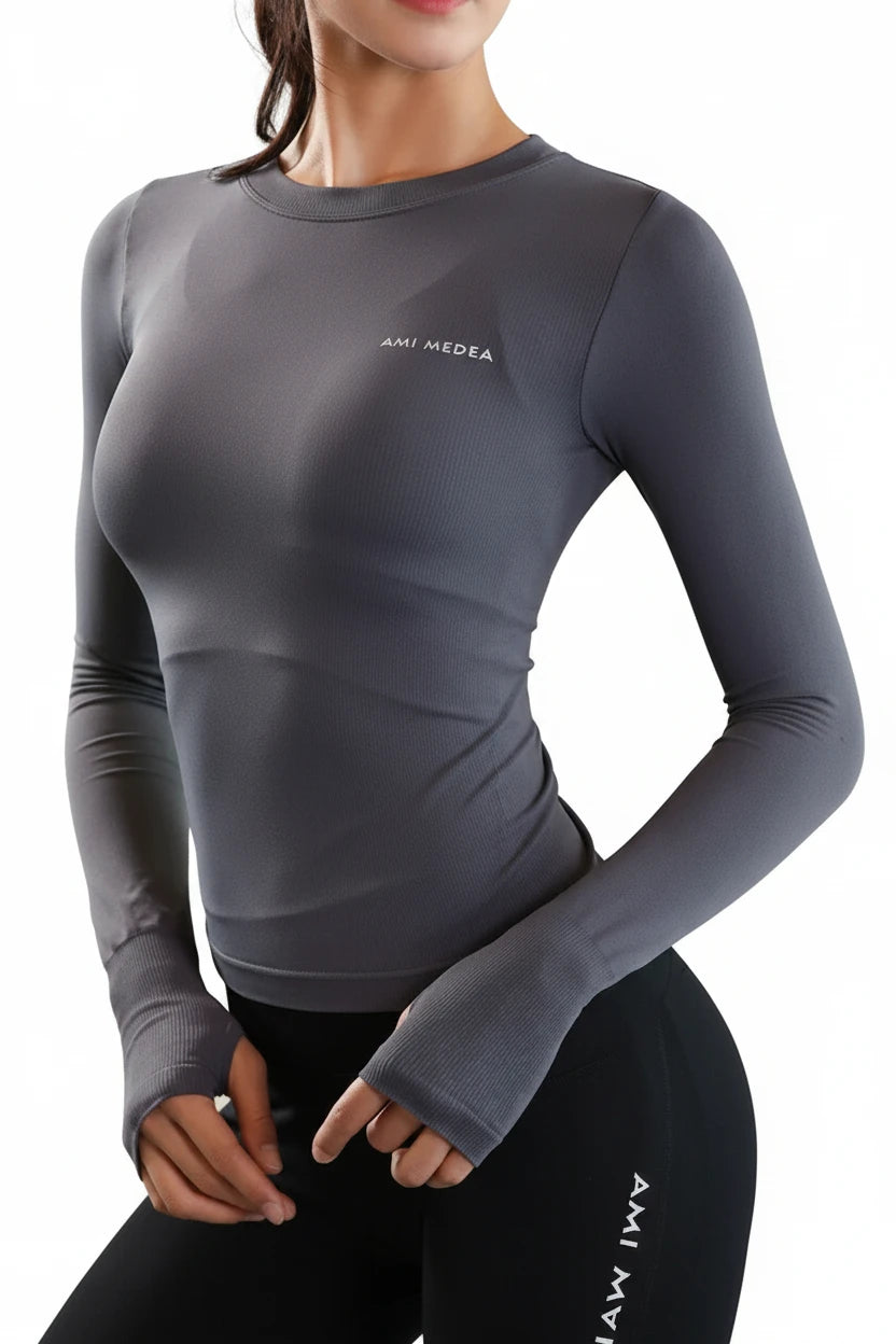The Flow Long Sleeve Yoga Top