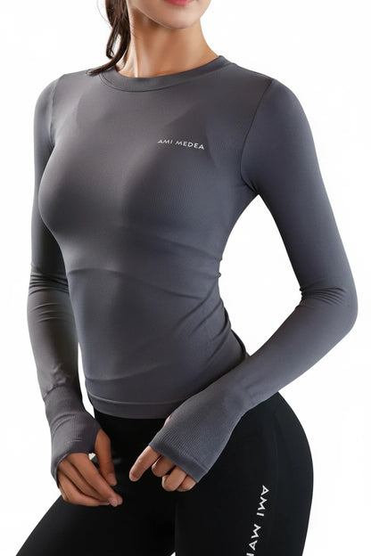 The Flow Long Sleeve Yoga Top