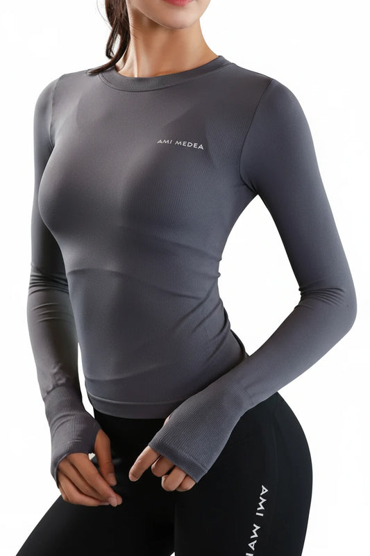 The Flow Long Sleeve Yoga Top
