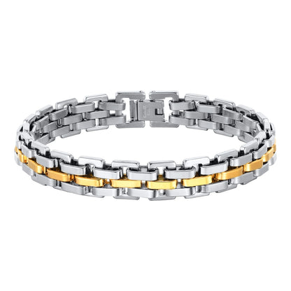 The Obsidian Link Bracelet