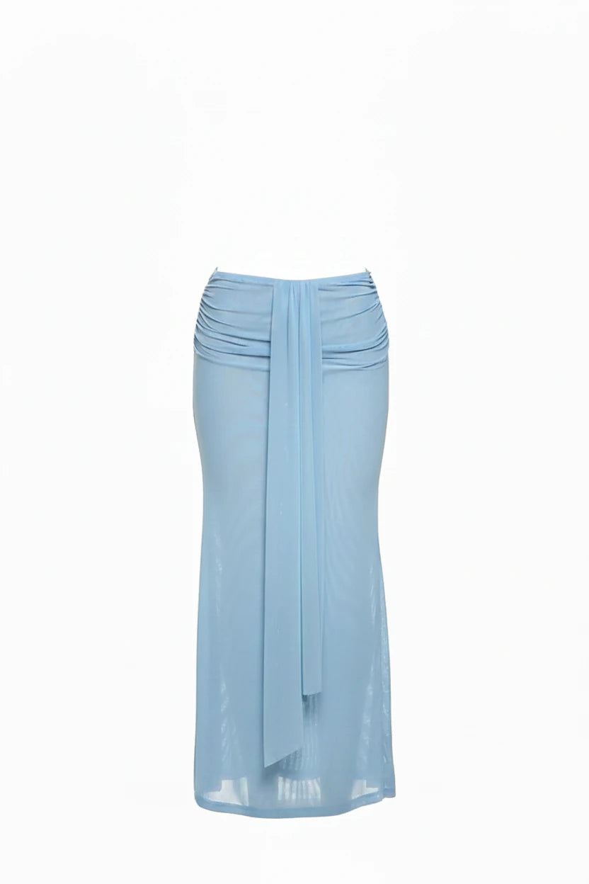 COASTAL GLOW HALTER TWO-PIECE SET