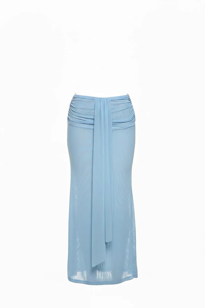 COASTAL GLOW HALTER TWO-PIECE SET