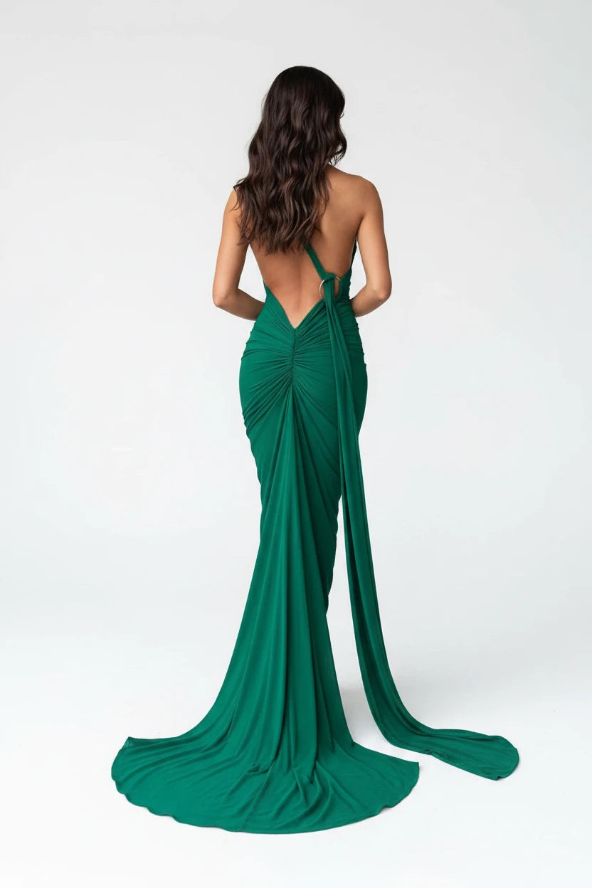 The Siren Mermaid Maxi Dress