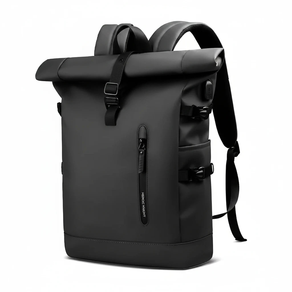 Sunlux Collective Roll-Top Backpack – Sleek Waterproof Laptop Carry for Modern Living