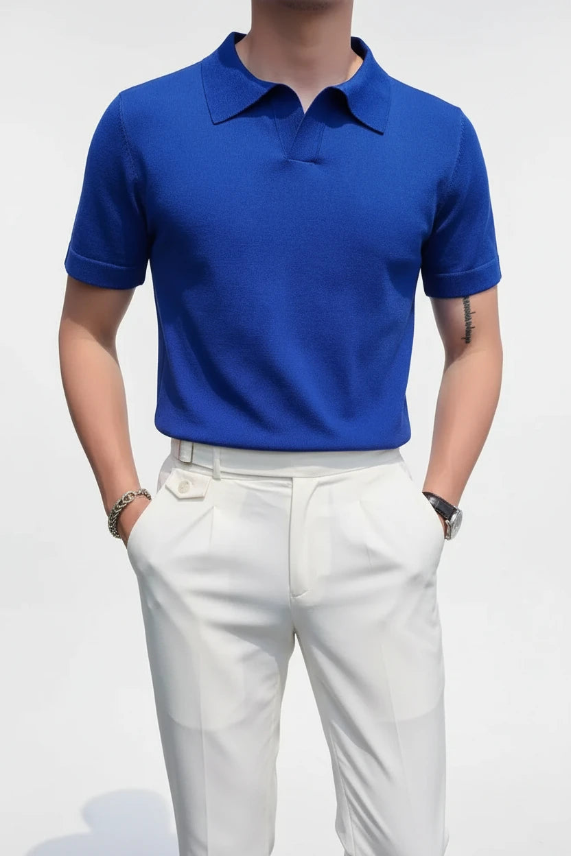 The Luxe Knit Polo