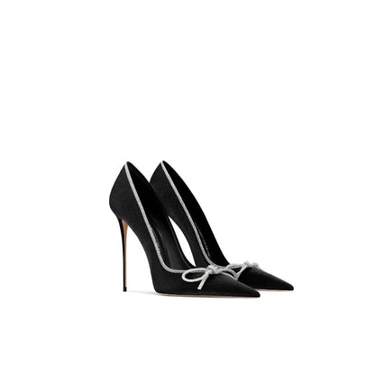The Noir Bow Stiletto
