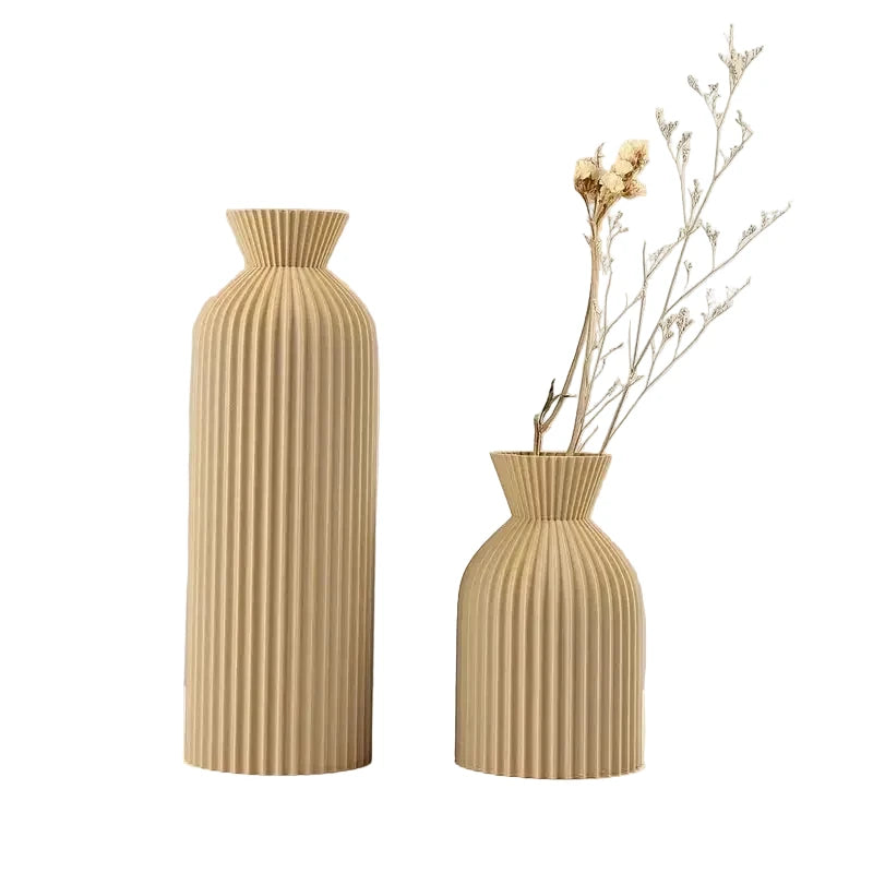 SUNLUX Modern Sculpted Tabletop Vase