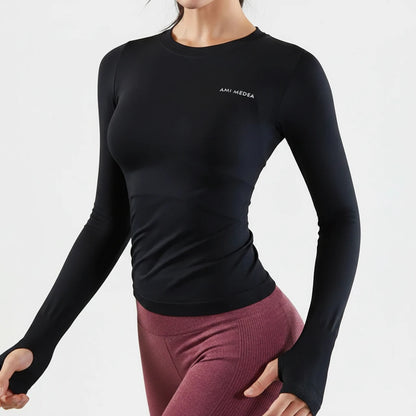 The Flow Long Sleeve Yoga Top