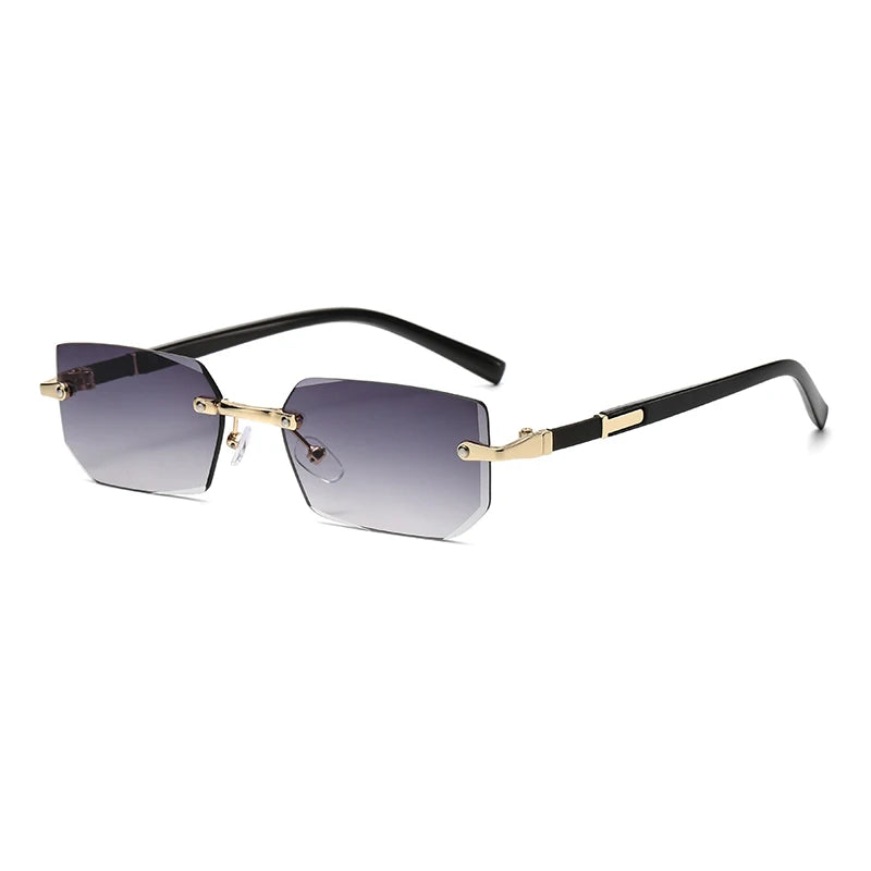 The Rimless Rectangle Sunglasses