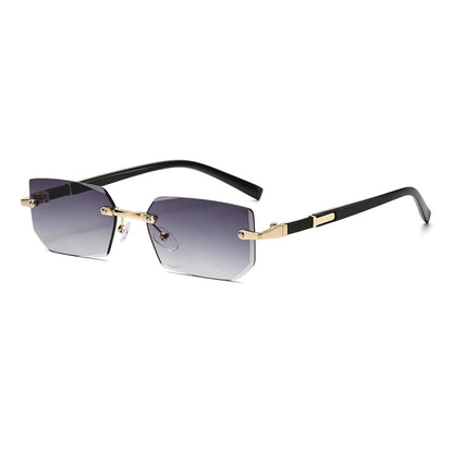 The Rimless Rectangle Sunglasses