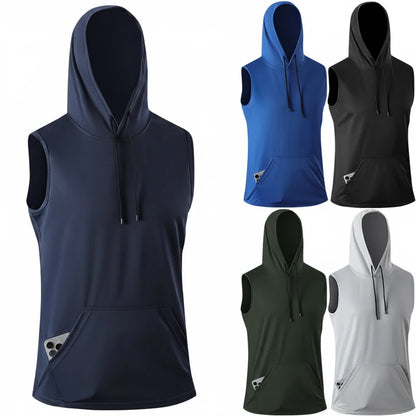 Quick-Dry Hoodie Tee – Premium Unisex Sport & Street
