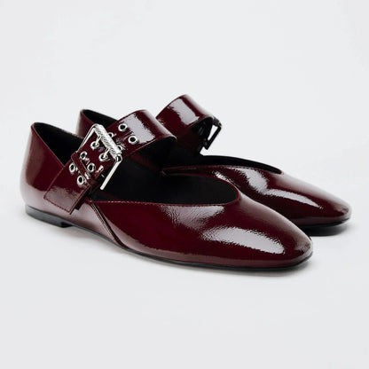 The Leopard Ballet Flat