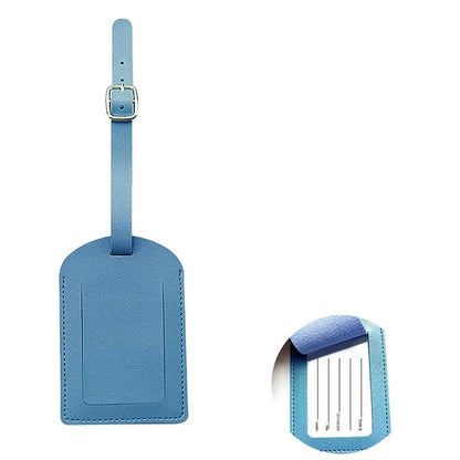 The Leather Luggage Tag