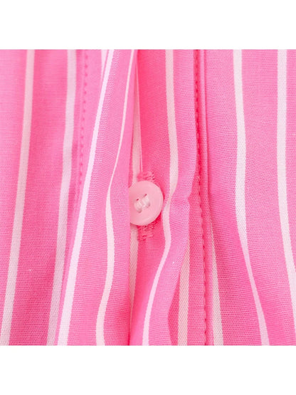 The Pink  Bubble Stripe Shirt