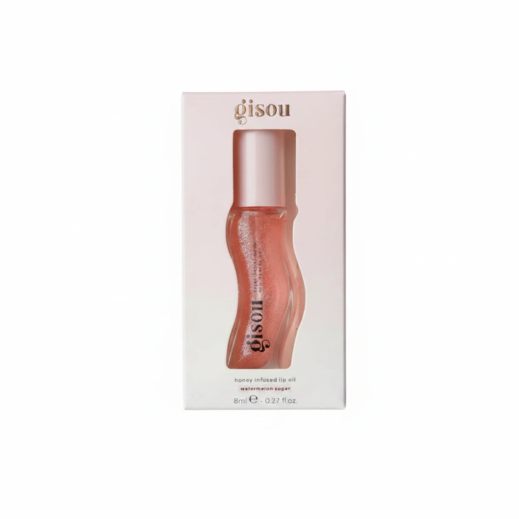 The Golden Veil Lip Gloss~by Gisou · Honey-Infused Collection