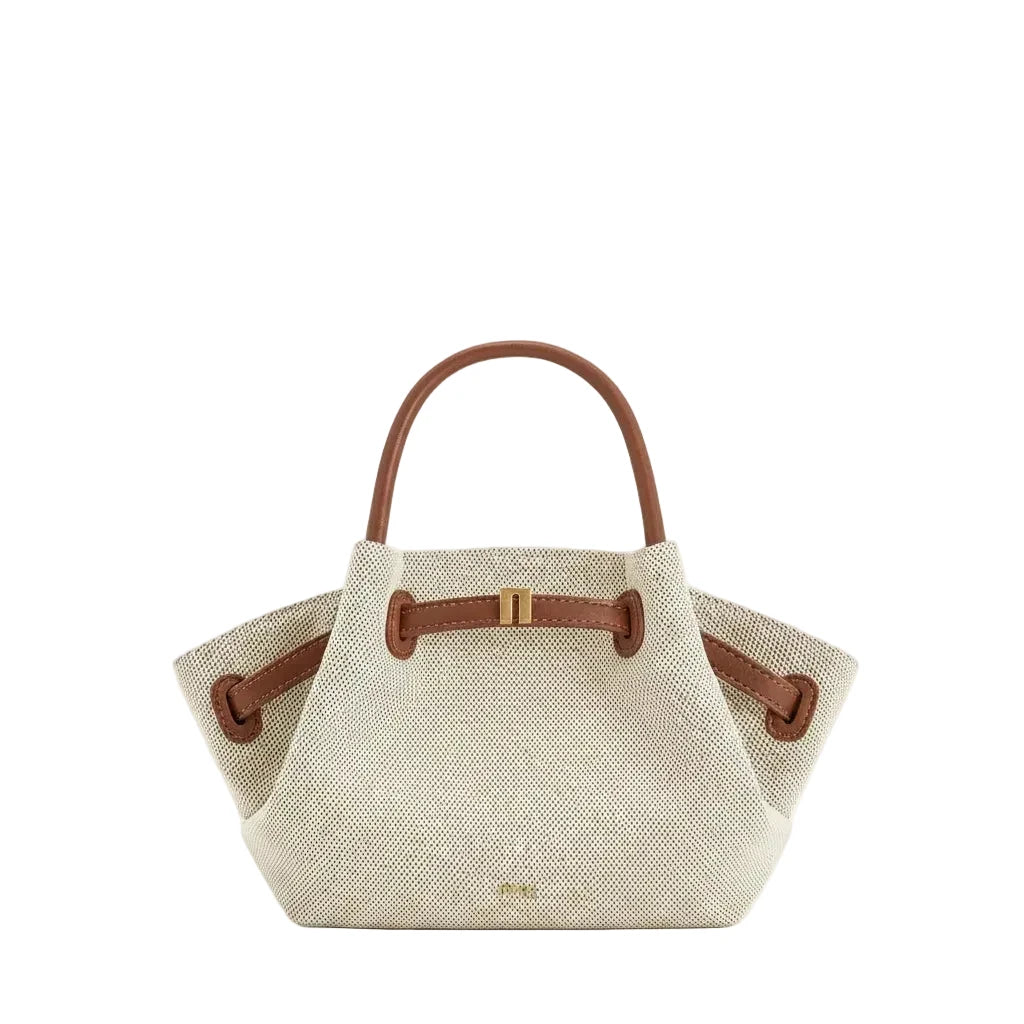 Minimalist PU Leather Mini Tote Handbag – Structured Everyday Fashion Bag