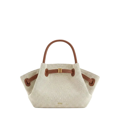 Minimalist PU Leather Mini Tote Handbag – Structured Everyday Fashion Bag