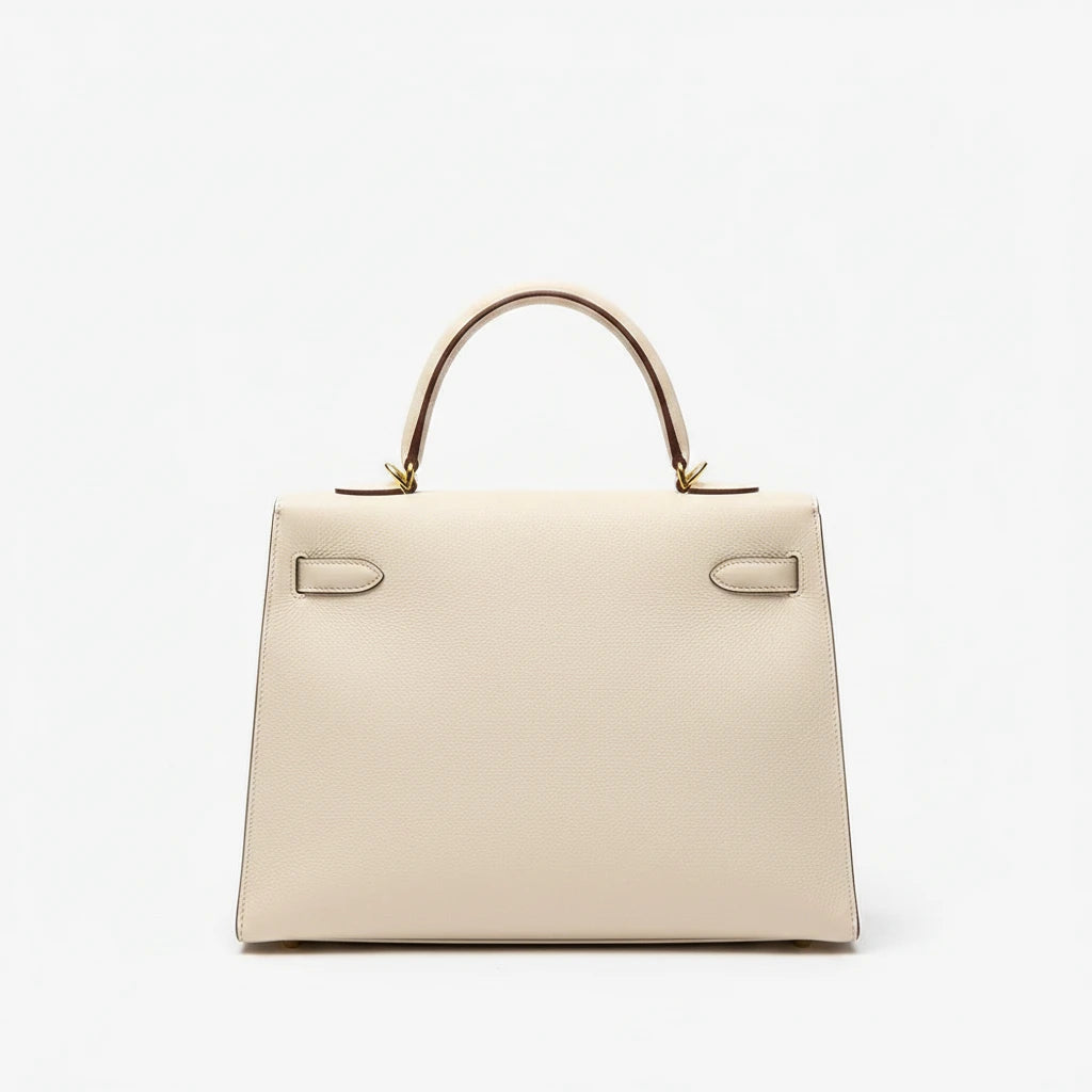 Premium Cowhide Leather Handbag – Quiet Luxury Icon Bag