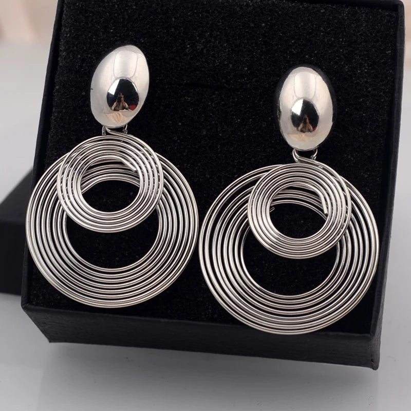 The Orbit Drop Earrings