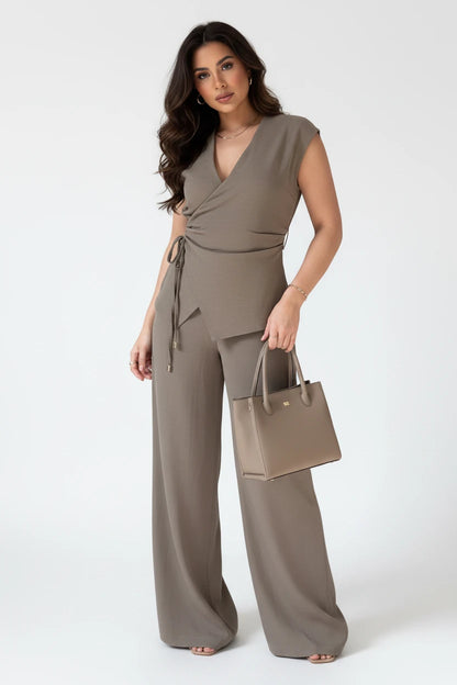 The Linen Edit Two Piece Set