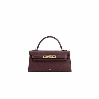 Structured Mini  Leather Handbag – Modern Minimalist Everyday Bag