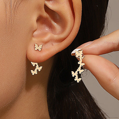 The Geometry Stud Earrings
