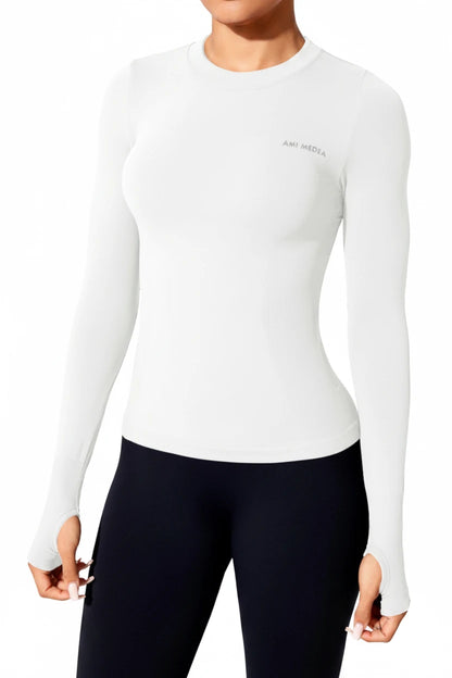 The Flow Long Sleeve Yoga Top