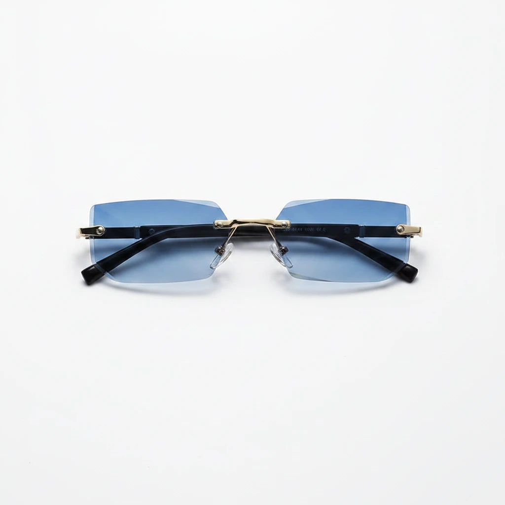 The Rimless Rectangle Sunglasses