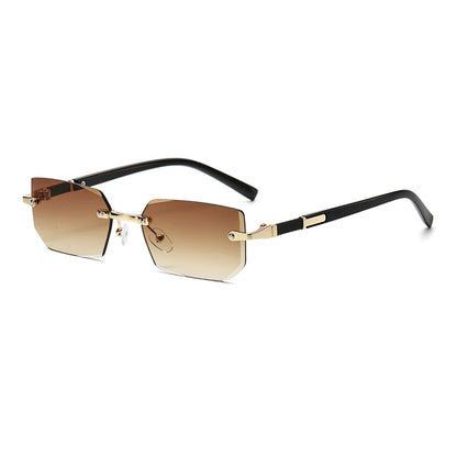 The Rimless Rectangle Sunglasses