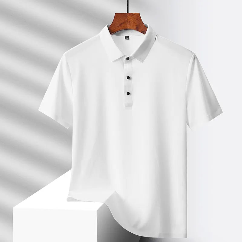 Men’s Casual Office  Shirt – Short Sleeve Stretch Fit