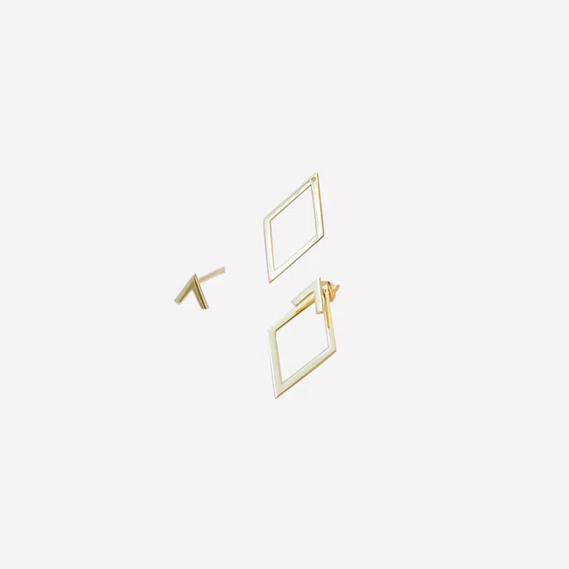 The Geometry Stud Earrings