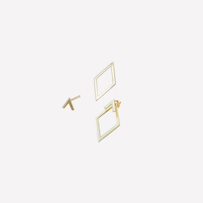 The Geometry Stud Earrings