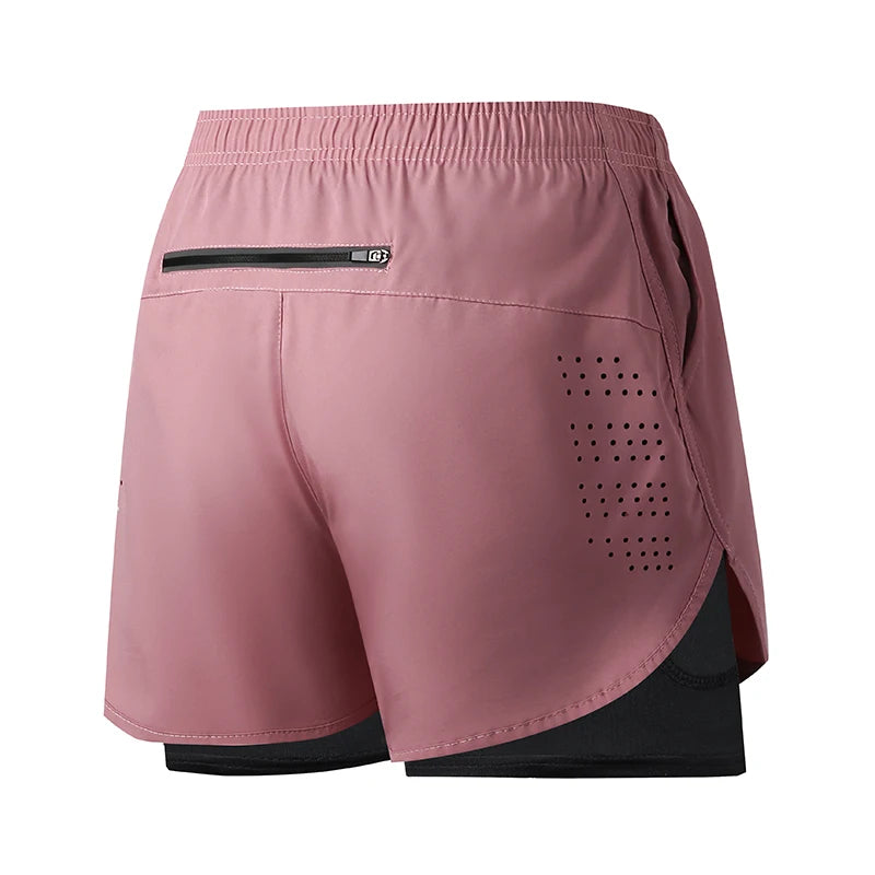Men's Double-Layer Running Shorts – Premium Quick-Dry