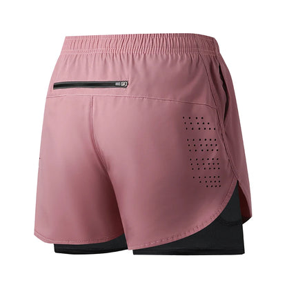 Men's Double-Layer Running Shorts – Premium Quick-Dry