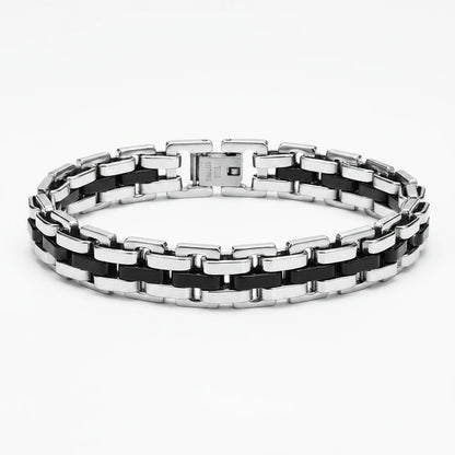The Obsidian Link Bracelet