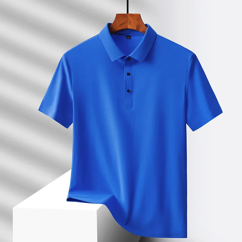 Men’s Casual Office  Shirt – Short Sleeve Stretch Fit
