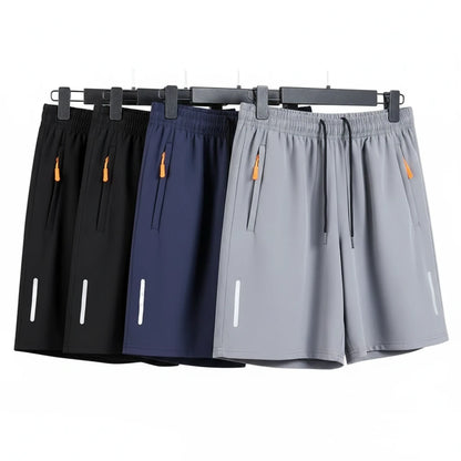 Men's Ice Silk Loose Shorts – Lightweight & Breathable