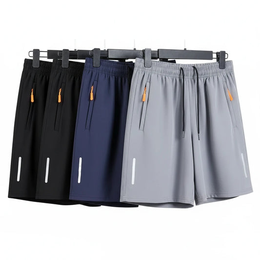 Men's Ice Silk Loose Shorts – Lightweight & Breathable