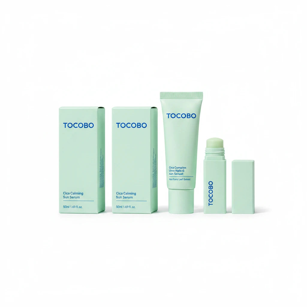 The Glow Shield Sun Collection — TOCOBO SPF 50+