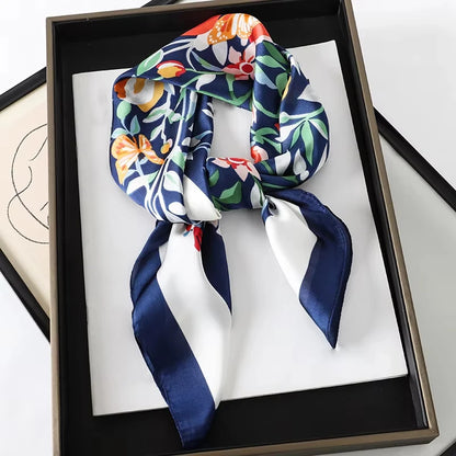 LuxeWrap Satin Scarf