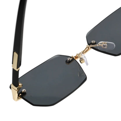 The Rimless Rectangle Sunglasses