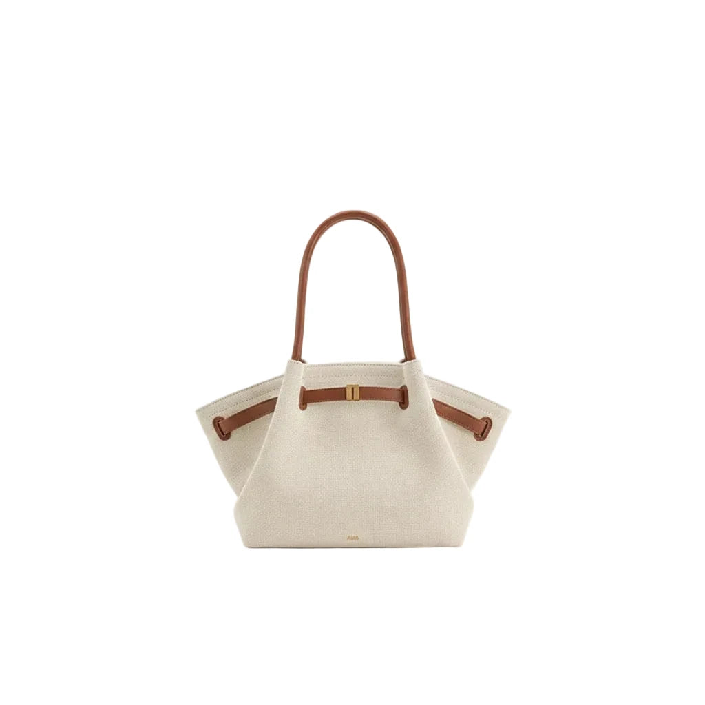 Minimalist PU Leather Mini Tote Handbag – Structured Everyday Fashion Bag