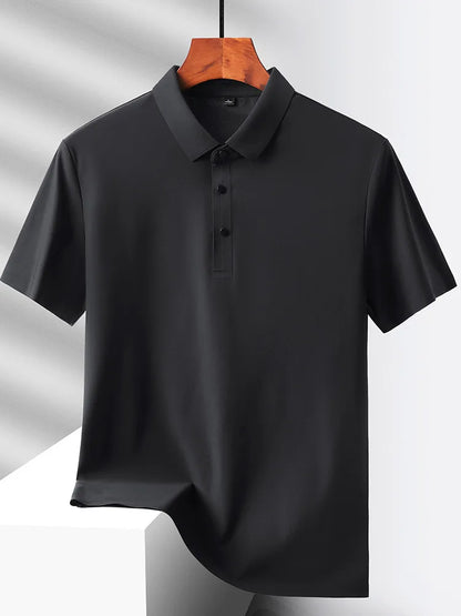 Men’s Casual Office  Shirt – Short Sleeve Stretch Fit
