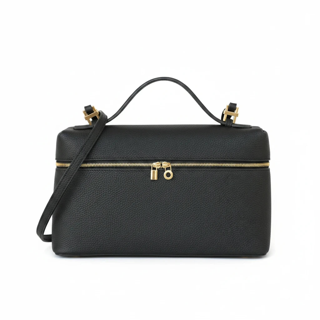 Sunlux Collective Genuine Leather Crossbody Clutch – Elegant Spring/Summer Mini Bag
