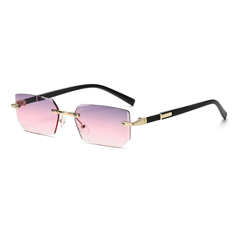 The Rimless Rectangle Sunglasses